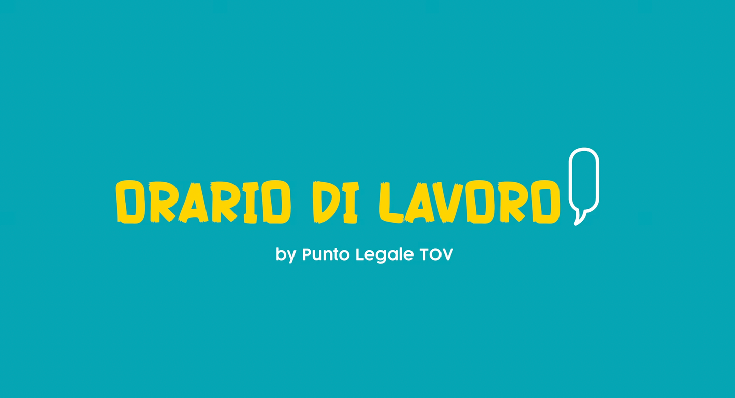 Orario di Lavoro